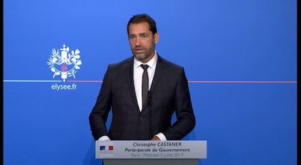 Compte rendu du Conseil des ministres du 5 juillet 2017