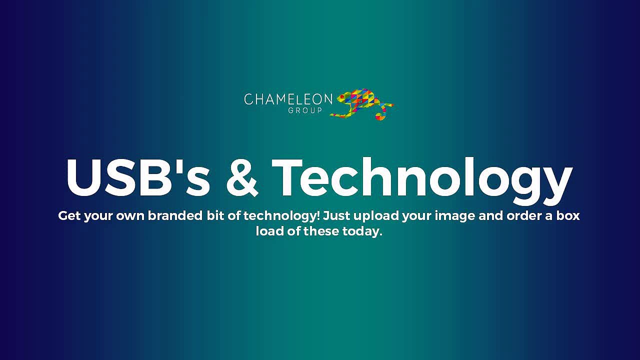 USB's & Technology Queensland - Chameleon Print