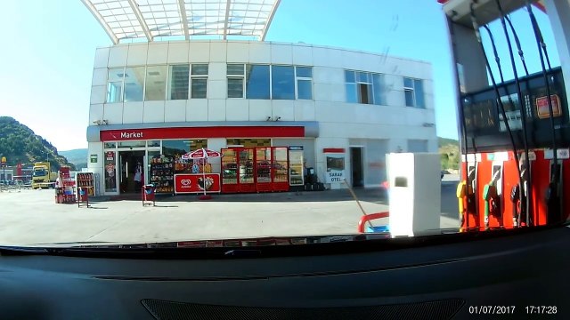 Eken H9 Aksiyon Kamera arac ici gece-gunduz surus testi- 1080p 60fps Ultra HD 4K Action Camera