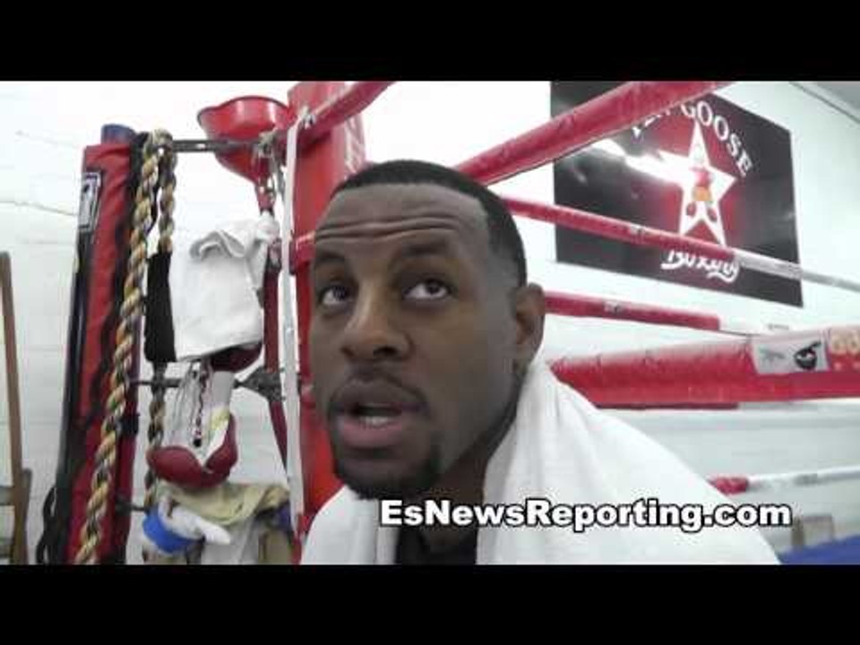 nba star Andre Iguodala on mayweather vs canelo and working on his boxing skills