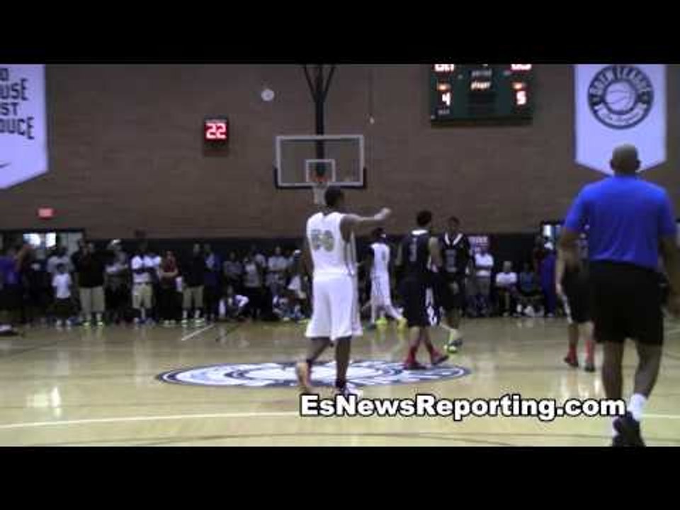 kevin durant vs ron artest scoring at the drew league