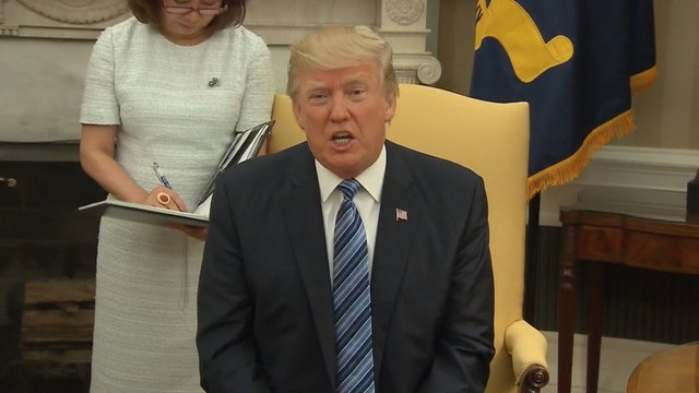 Trump says he is renegotiating ‘fair’ trade deal with South Korea