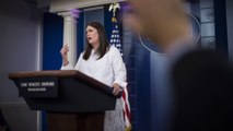 Sanders says 'White House had a great day' when asked about health care delay