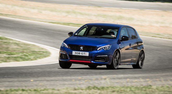 2017 Peugeot 308 GTi restylée [ESSAI] : tendance verte