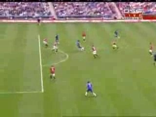 But de Drogba en final de la FA Cup