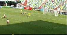 Giorgi Chakvetadze Goal -  Georgia U19 vs Sweden U19 2-0  05.07.2017 (HD)