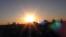 Sunset at Los Alamitos Fourth of July 2017 Time Lapse