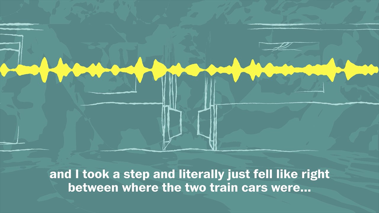 Listen to a blind rider navigate the subway: 'I literally fell between two train cars.'