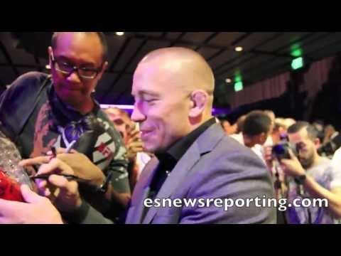 Georges St. Pierre would box only if Freddie was in my corner