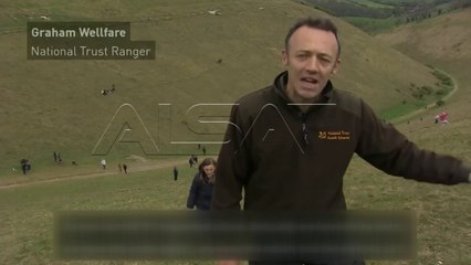 Angli, gara e rrokullisjes së vezëve