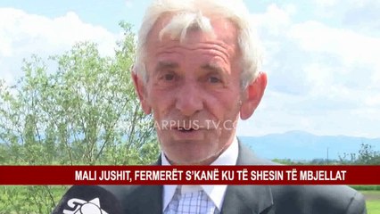 MALI JUSHIT, FERMERËT S’KANË KU TË SHESIN TË MBJELLAT