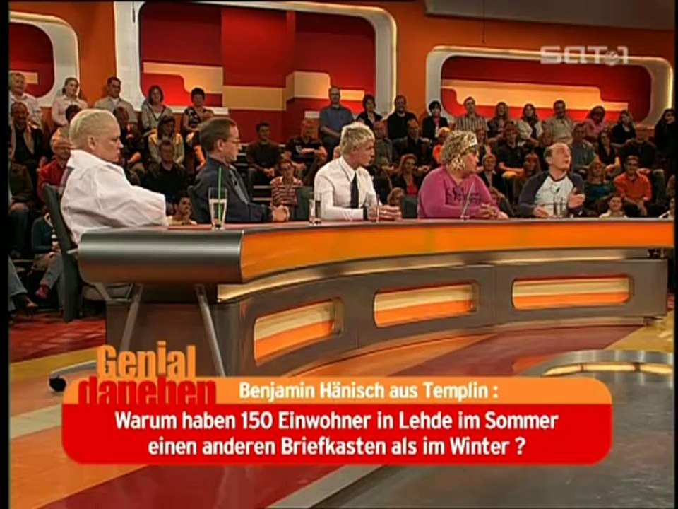 Genial Daneben - 293 - 06.10.2007 (HD)