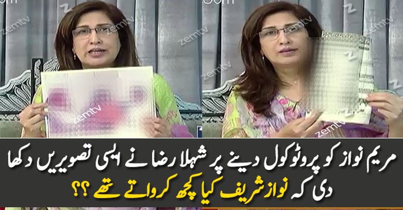 Shehla Raza On Maryam Nawaz Protocol