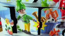 Avènement des sacs bicyclette aveugle bâtiment calendrier Noël journée vacances jouet Playmobil surprise