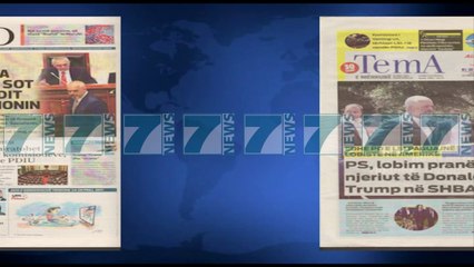 SHTYPI I DITES ME TITUJT E GAZETAVE E MERKURE 19 PRILL 2017 - News, Lajme - Kanali 7