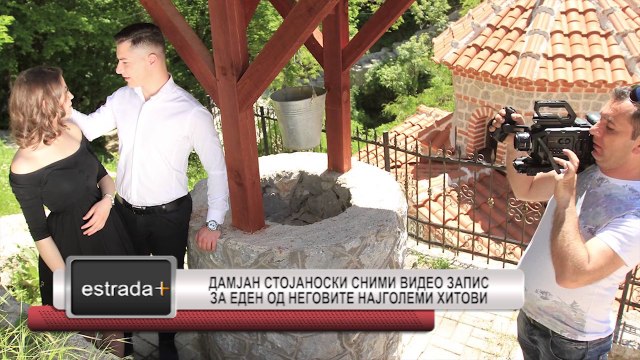 Estrada plus 16 05 2017 Damjan Stojanoski snimi video zapis za eden od negovite najgolemi hitovi
