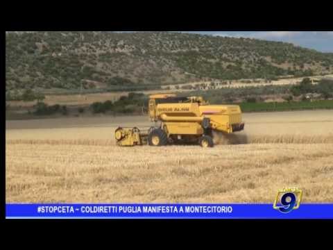 #stopceta, Coldiretti Puglia manifesta a Montecitorio