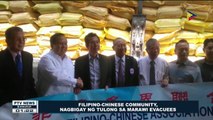 Filipino-Chinese community, nagbigay ng tulong sa Marawi evacuees