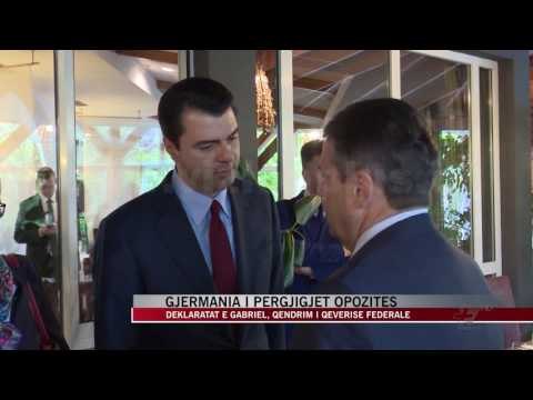 Qeveria Gjermane: Gabriel përcolli qëndrimin zyrtar të Gjermanisë - News, Lajme - Vizion Plus