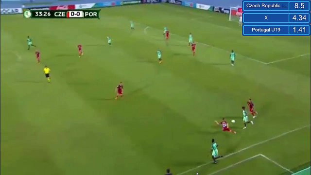 DJU GOAL - Czech Republic U19 0-1 Portugal U19 - EURO U19 05.07.2017