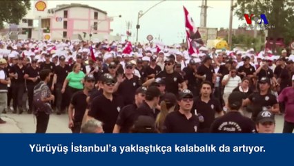 'Adalet' Yürüyüşü 21. Gününde