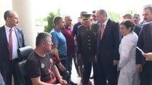 Cumhurbaşkanı Erdoğan'dan, 15 Temmuz'da Darbeciler Tarafından Başından Vurulan Turgut Aslan'a...