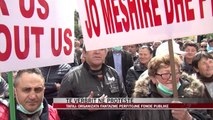 Të verbrit në protestë - News, Lajme - Vizion Plus