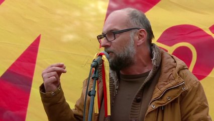 Protesta kundër kërkesave të shqiptarëve