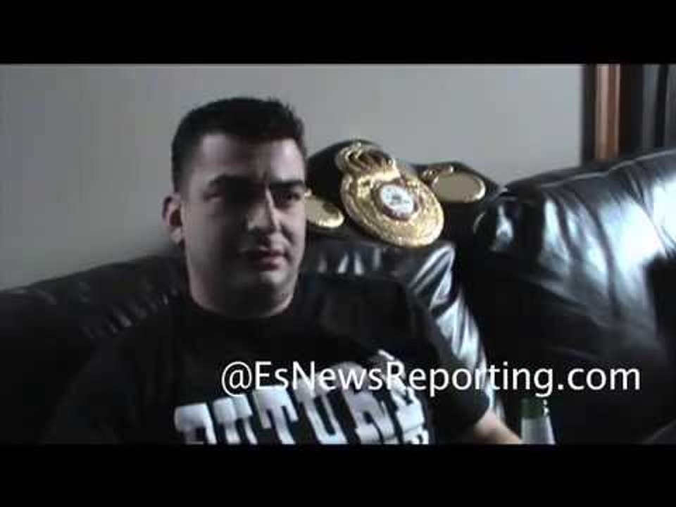 Peter Cards "Growing up Malignaggi"  EsNews Boxing