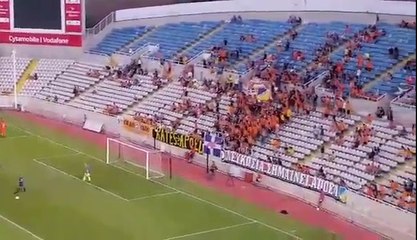 1-0 Igor de Camargo Goal - APOEL 1-0 Panionios - 05.07.2017