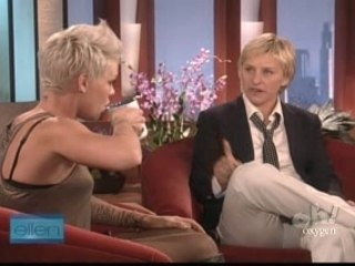 Pink on Ellen - April 2007 - interview_oPs