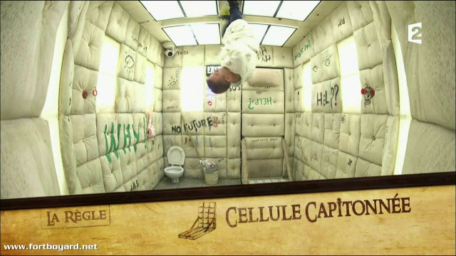 Fort Boyard 2017 : épreuve de l'Asile/Cellule capitonnée (émission du 1er juillet 2017)