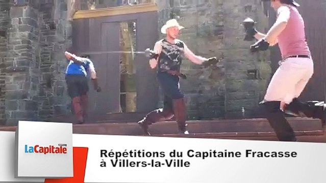 Répétitions du Capitaine Fracasse à Villers-la-Ville