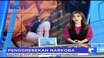 Polisi Geledah Rumah Bandar Narkoba