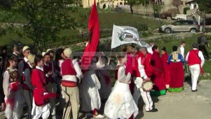 Report TV - Arbëreshët festojnë 550 e fitores së Skënderbeut për herë të parë në Krujë