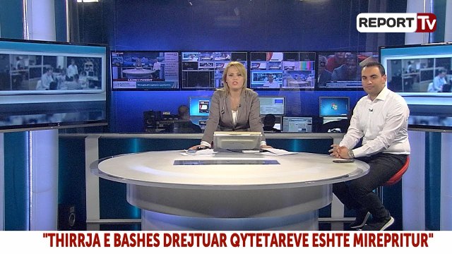 Report TV - Protesta e PD-së, i ftuar në studio Belind Këlliçi
