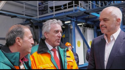 Përurohet fabrika e re e kromit në Kalimash - Top Channel Albania - News - Lajme