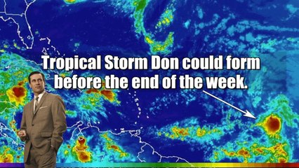 Tropical Storm Don is coming