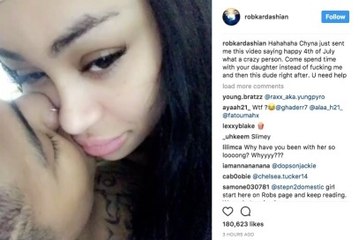 Rob Kardashian goes on rampage as he posts naked photos of ex Blac Chyna