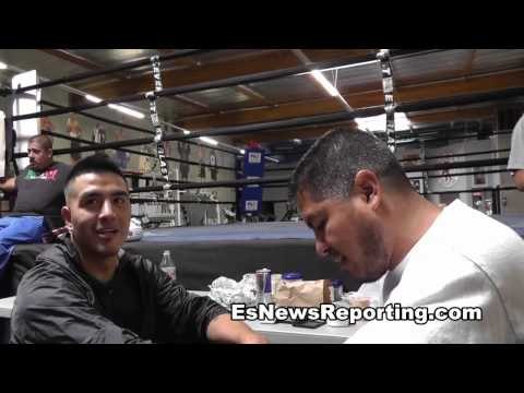 KO Artist jesus cuellar on fighting mike tyson promotion fighter robert garcia brandon rios