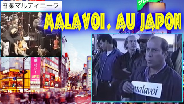 MALAVOI: de Martinique~la tournée au JAPON️, en 1989.