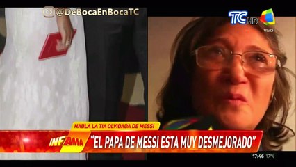 Marisol Messi hermana de Lionel le responde a su propia tía
