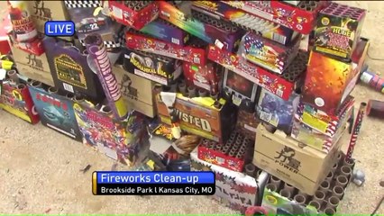 Neighborhood Residents Furious After Park Left Covered with Firework Debris