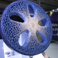 This 3-D printed tire has no air and could outlast the car itself [Mic Archives]