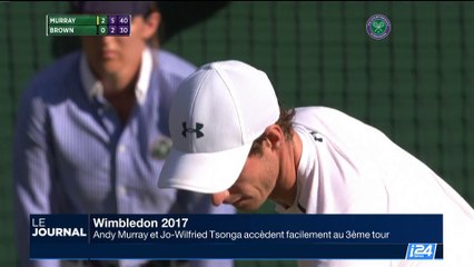 Wimbledon: Andy Murray accède facilement au 3ème tour