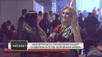 Estrada plus 25 04 2017 HD  Naum Petreski so spektakularen koncert gi odbeleza 30 te godini od muzic