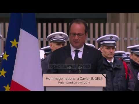 Homazhet për policin e vrarë, Hollande bën thirrje për unitet- Top Channel Albania - News - Lajme