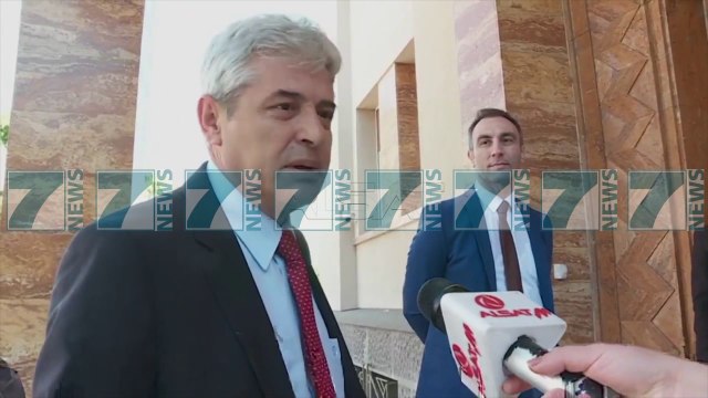 ALI AHMETI TAKOHET ME ZORAN ZAEV - News, Lajme - Kanali 7