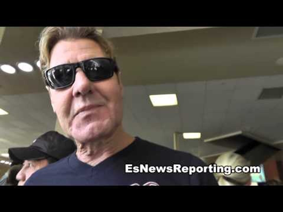 joe goossen on rios vs pacquiao and adam sandler vs brad pitt in boxing ring