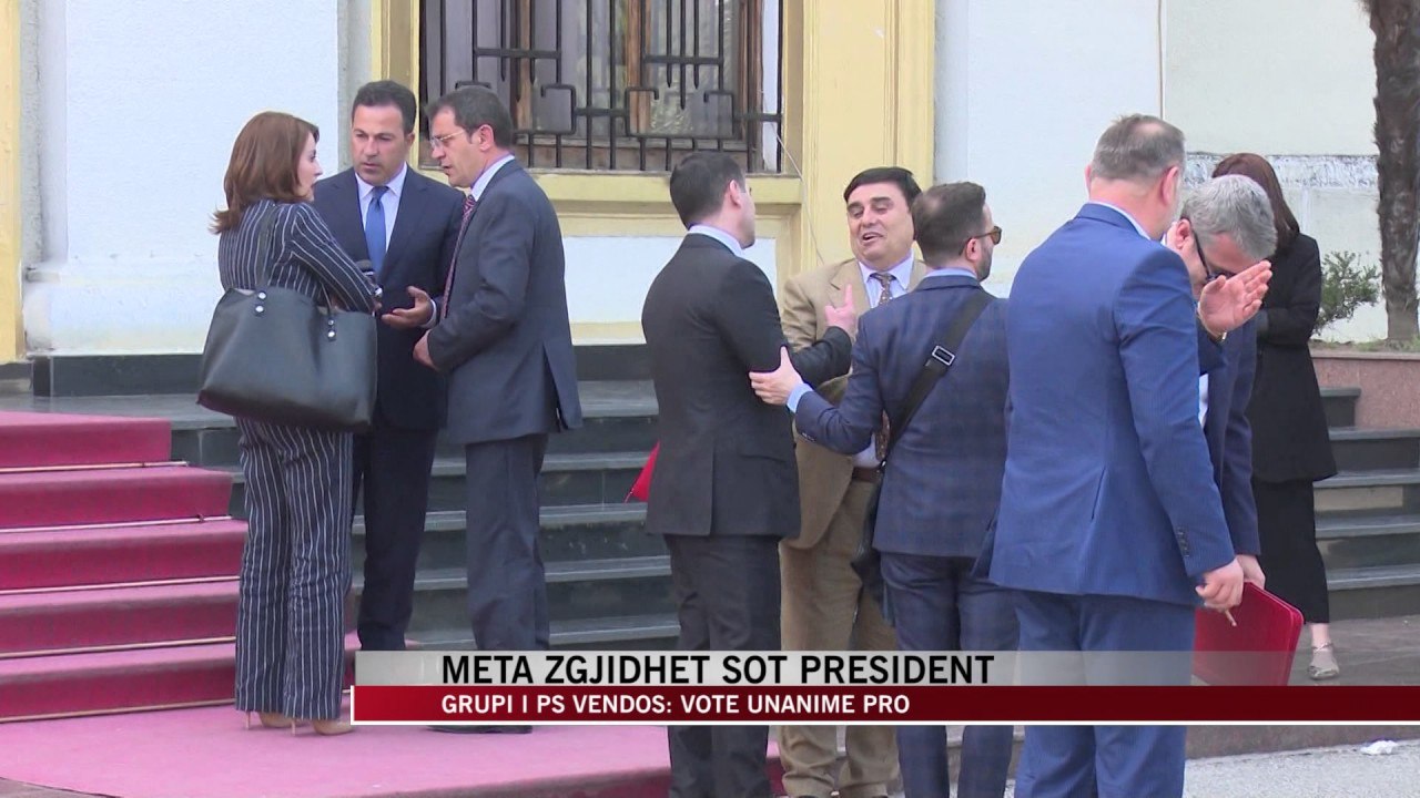 Meta zgjidhet sot president, grupi i PS: Votë unanime pro - News, Lajme - Vizion Plus